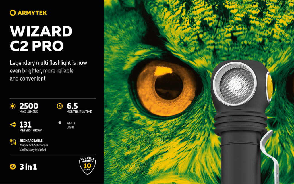 A Comprehensive Review of the ArmyTek Wizard C2 Pro Headlamp