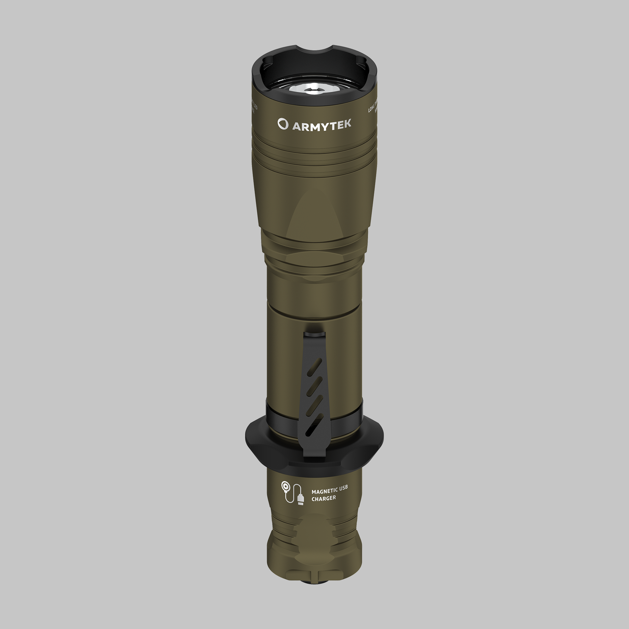 ARMYTEK (アーミーテック) DOBERMANN PRO Tactical flashlight Armytek Dobermann Pro Magnet USB Olive