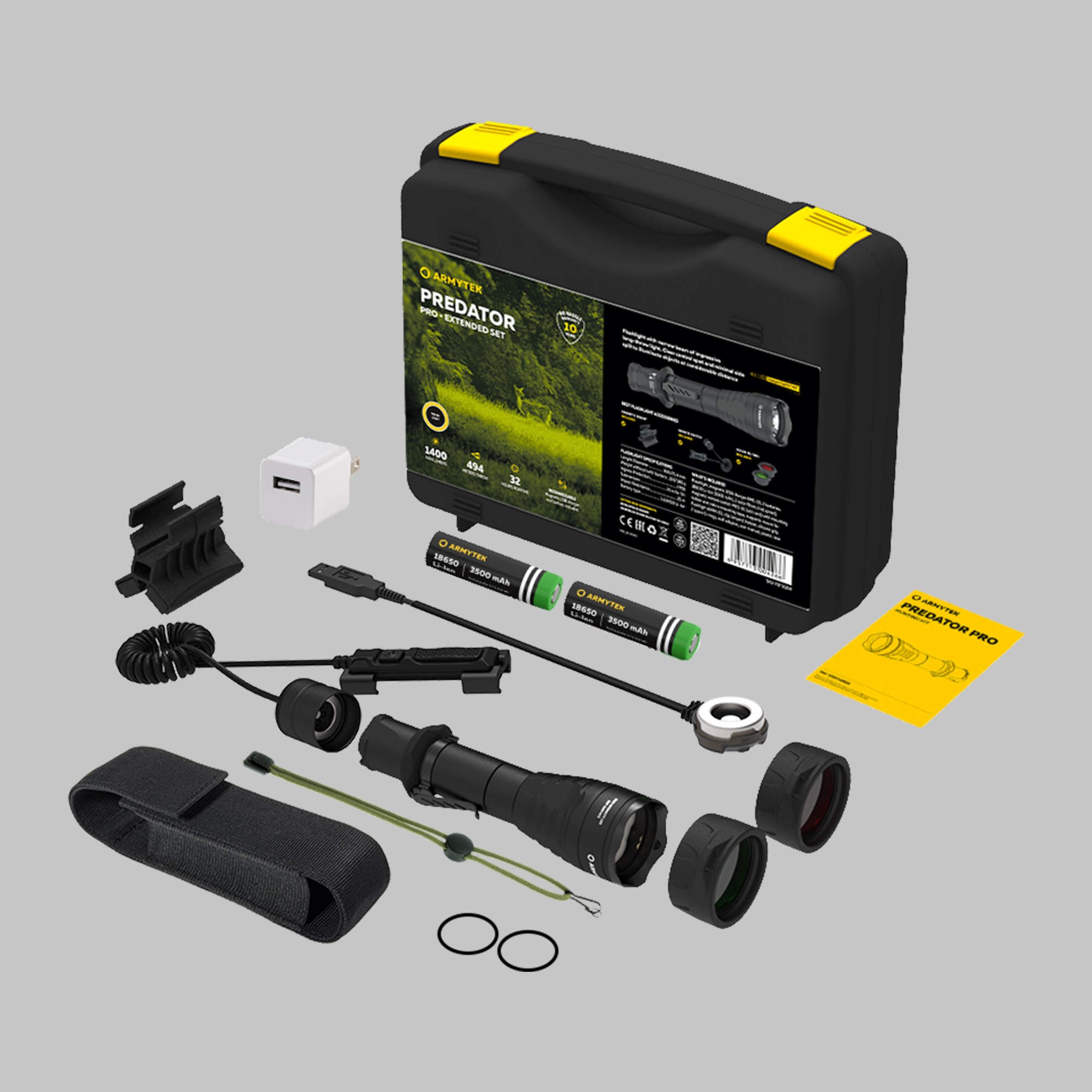 色々な USB Magnet Pro Predator Armytek Extended Armytek.com | Set ライト・ランタン