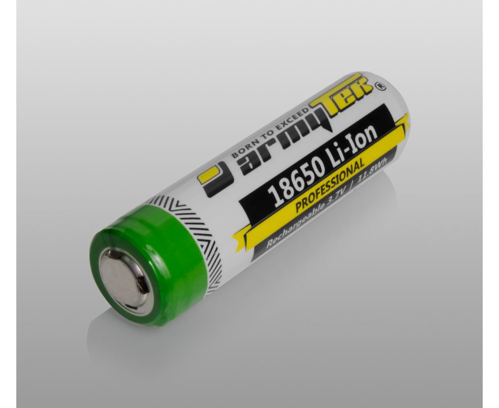 Moderar infraestructura flota Protected 18650 Li-Ion Batteries - 3200 mAh | Armytek.com